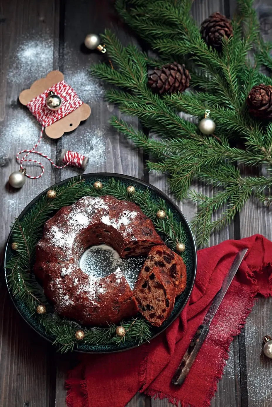 2 рождественских кекса с цукатами и орехами – яркий вкус и запах!